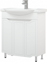 Corozo Мебель для ванной Мирра 75 белая – фотография-4